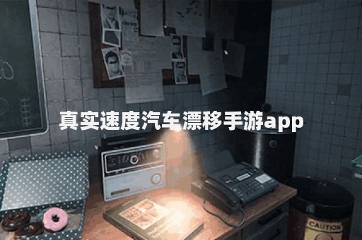 真实速度汽车漂移手游app