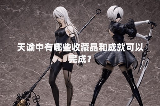 天谕中有哪些收藏品和成就可以完成？