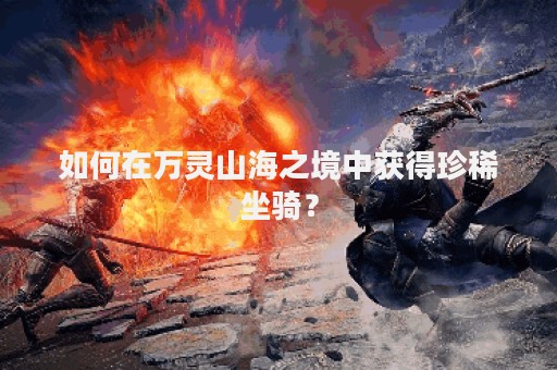如何在万灵山海之境中获得珍稀坐骑？