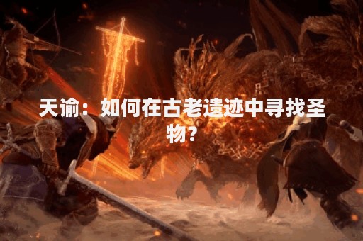 天谕：如何在古老遗迹中寻找圣物？