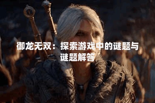 御龙无双：探索游戏中的谜题与谜题解答