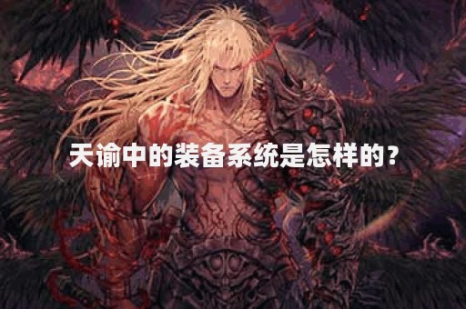 天谕中的装备系统是怎样的？