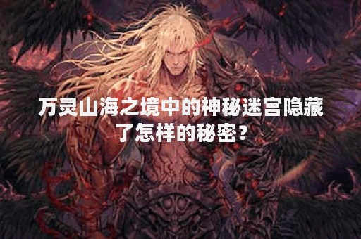 万灵山海之境中的神秘迷宫隐藏了怎样的秘密？