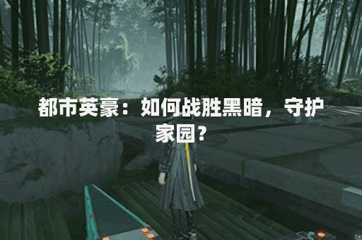 都市英豪：如何战胜黑暗，守护家园？