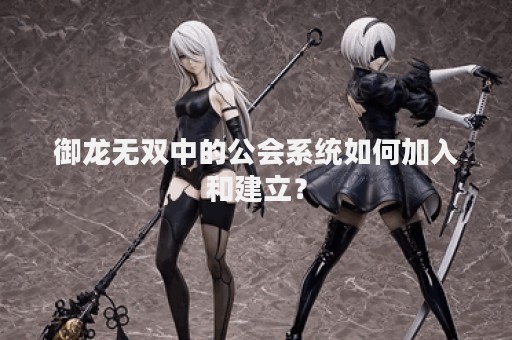 御龙无双中的公会系统如何加入和建立？
