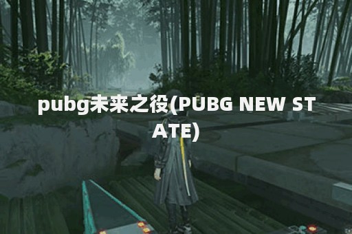 pubg未来之役(PUBG NEW STATE)