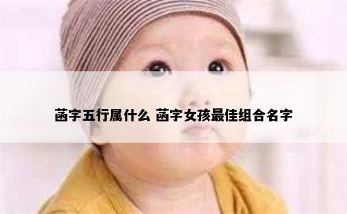 菡字五行属什么 菡字女孩最佳组合名字